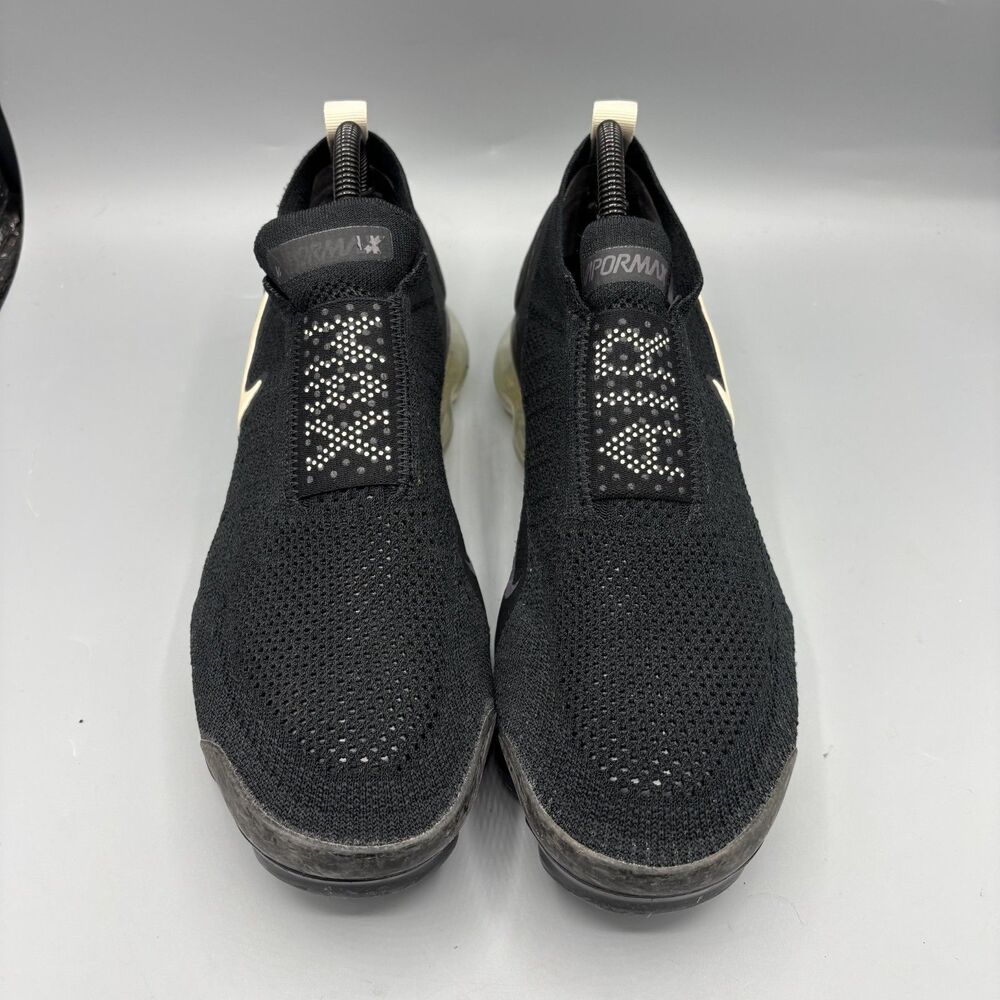 Nike Air VaporMax Flyknit Moc 2 Mens Black Running Shoes AH7006 002 Size 10.5 - Picture 3 of 7